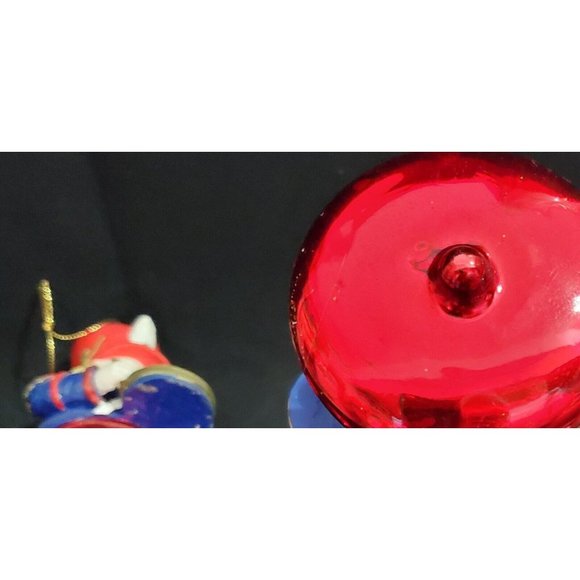 Trim A Home 2 DRUMMER BOY CHRISTMAS ORNAMENTS European Style mouth blown glass - Picture 4 of 4